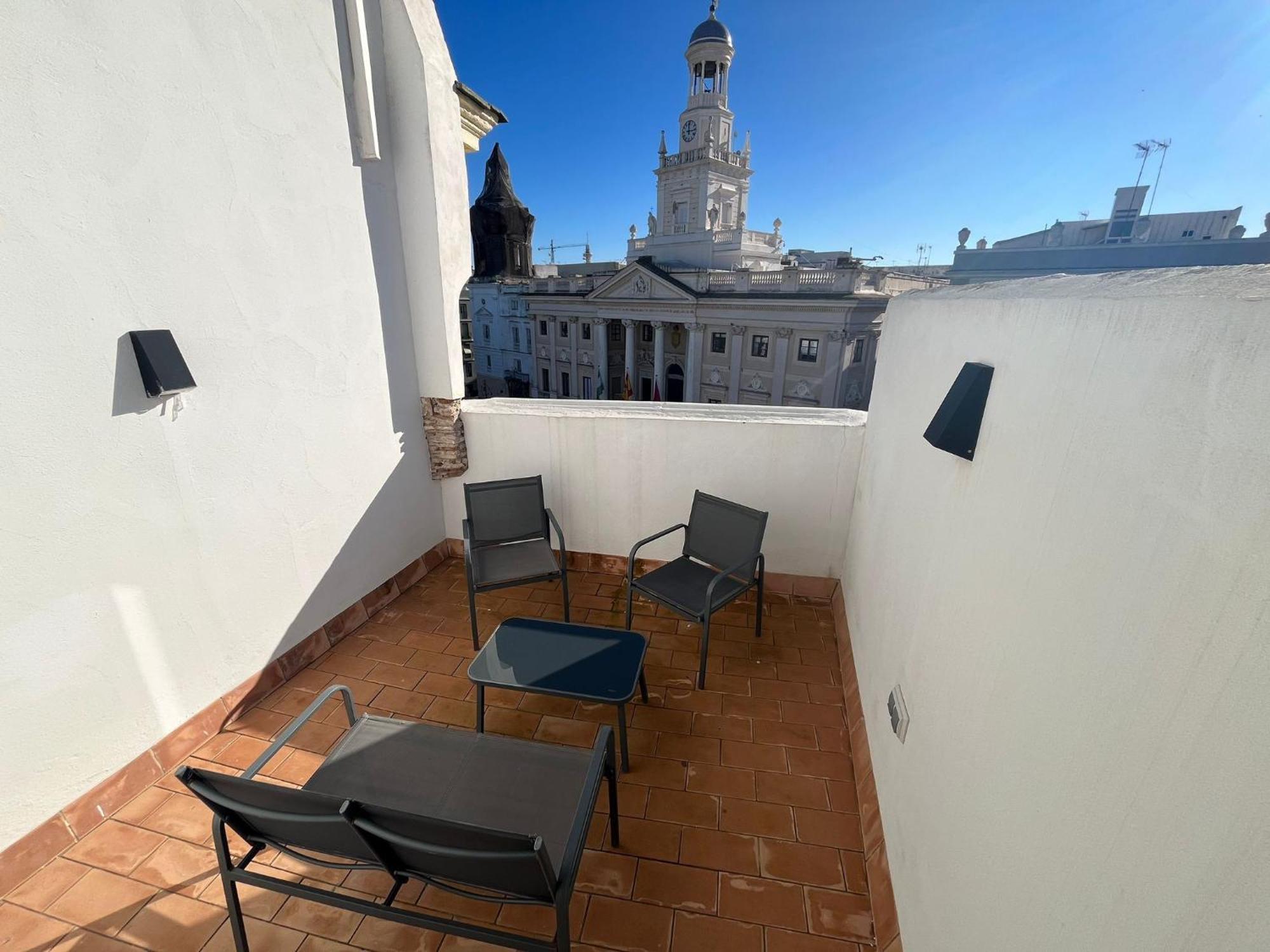 דירות Penthouse La Plaza En Cadiz Centro Grupo Ac Gestion מראה חיצוני תמונה